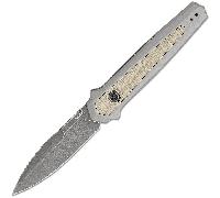 Kershaw AUTO LAUNCH 15 - ALUM GRY MICARTA OLV/MAGNACUT BW Verrouillage par bouton-poussoir K-7950GRY