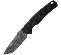Kershaw AUTO LAUNCH 16 - ALUM BLK/DAM Button Lock K-7105DAM