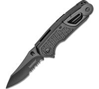 KERSHAW FUNXION EMT RESCUE Couteau Assisté - MANCHE MOULÉ NOIR K-8100
