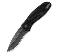 KERSHAW Ken Onion BLUR Couteau Pliant Assisté, NOIR/BLACKWASH K-1670BW