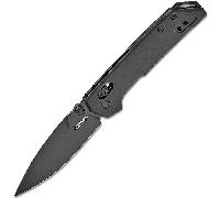 KERSHAW MINI IRIDIUM BLK Oxyde Noir D2 Aluminium Noir DuraLock K-2051BLK