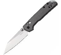 KERSHAW MINI IRIDIUM REVERSE TANTO Satin D2 Aluminium Gris DuraLock K-2051R