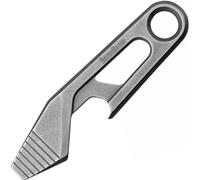 Kershaw Décapsuleur porte-clés Recap - Outil multifonction gris avec décapsuleur, levier et embout de tournevis à tête plate - Convient pour porte-clés, taille d'une clé de maison