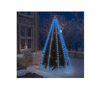 vidaXL Guirlande lumineuse d'arbre de No?l 300 LED Bleu 300 cm
