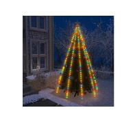 Kerstboomverlichting met 400 LED's meerkleurig net 400 cm328894