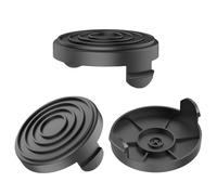 KERYBW Lot de 3 couvercles de bobine de débroussailleuse, compatibles avec Einhell TLE-02-1, pour Einhell GC-ET 4530 Aldi Gardenline GLR GLT