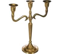 Kerzenhalter 3 Köpfe - gold - H27 cm - Atmosphera créateur d'intérieur