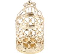 Kerzenhalter Vintage Birdcage Candlestick Dekorationen für Geschenkhäuser Events Hochzeitengold