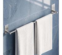 KES Porte Serviette Salle de Bain Porte Serviette Adhesif Porte Derviette Murale 60CM Acier Inoxydable SUS304 Brossée, A7000S60B-2