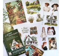 Kesari Accessoires de scrapbook - 20 feuilles d'autocollants pour scrapbooking - Figurines littéraires classiques - Décoration pour accessoires de journalisation, album photo (Anne)