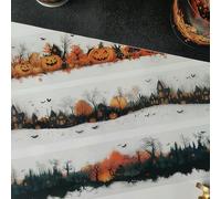 Kesari Lot de 3 rouleaux de ruban adhésif pour scrapbooking Washi Tape, série Gothique autocollants pour scrapbooking sur le thème d'Halloween pour albums photos, calendriers, bullet journal (Fête de