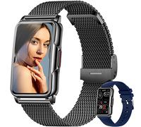 Kesasohe Montre Connectée Femme, Smartwatch Montre Femme avec 124 Modes Sportifs IP67 Étanche Bluetooth Cardiofréquencemètre Moniteur de Sommeil Podomètre, Montre Connectée Sport pour Android iOS