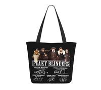 KESATUOT Blinders-Movie Series Peaky Sac fourre-tout coloré avec fermeture éclair pour le shopping, les voyages, le travail, Z-8, Taille unique