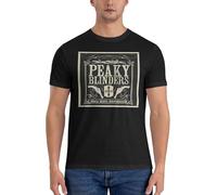 KESATUOT Blinders-Movie Series Peaky T-shirts en coton cool graphique pour homme col rond manches courtes, Z-10, XL