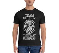 KESATUOT Blinders-Movie Series Peaky T-shirts en coton cool graphique pour homme col rond manches courtes, Z-13, XL