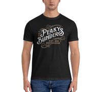KESATUOT Blinders-Movie Series Peaky T-shirts en coton cool graphique pour homme col rond manches courtes, Z-8, 3XL