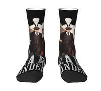 KESATUOT Chaussettes unisexes Blinders-Movie Series Peaky Crew - Multicolore - Jolies chaussettes graphiques - Cadeaux fantaisie pour homme et femme, Z-4, Taille unique