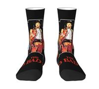 KESATUOT Chaussettes unisexes Eastwood Acteur Clint Crew - Multicolore - Jolies chaussettes graphiques - Cadeaux fantaisie pour homme et femme, Z-9, Taille unique