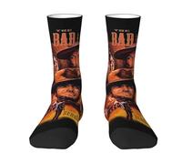 KESATUOT Chaussettes unisexes Eastwood Acteur Clint Crew - Multicolore - Jolies chaussettes graphiques - Cadeaux fantaisie pour homme et femme, Z-11, Taille unique