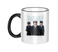 KESATUOT Cute Blinders-Movie Series Peaky Tasse à café en céramique avec poignée pour enfants et adultes 325 ml pour homme et femme