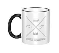 KESATUOT Cute Blinders-Movie Series Peaky Tasse à café en céramique avec poignée pour enfants et adultes 325 ml pour homme et femme