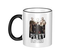 KESATUOT Cute Peaky Movie Series Blinders Tasse à café en céramique avec poignée pour enfants et adultes 325 ml pour homme et femme