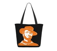 KESATUOT Eastwood Actor Clint Sac fourre-tout coloré avec fermeture éclair pour le shopping, les voyages, le travail, Z-9, Taille unique