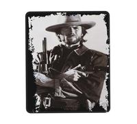 KESATUOT Eastwood Tapis de souris Actor Clint pour bureau et jeu, couverture complète, imprimé, coutures sur les bords de précision, antidérapant et résistant à l'usure, multicolore, 21,1 x 26,2 cm