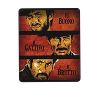KESATUOT Eastwood Tapis de souris Actor Clint pour bureau et jeu, couverture complète, imprimé, coutures sur les bords de précision, antidérapant et résistant à l'usure, multicolore, 20,1 x 24,1 cm