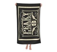 KESATUOT Serviette de plage Blinders-Movie Series Peaky Serviettes de bain en fibre superfine mignonnes personnalisées pour femmes hommes piscine natation