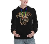 KESATUOT Sweat à capuche Anarchy série télévisée Sons pour femme - Pull à capuche tendance à manches longues et sweatshirts avec poches pour femme, Z-12, S