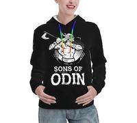 KESATUOT Sweat à capuche Anarchy série télévisée Sons pour femme - Pull à capuche tendance à manches longues et sweatshirts avec poches pour femme, Z-7, XXL