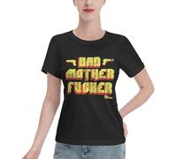 KESATUOT T-shirt à manches courtes pour femme Fictions Movie Pulp - Col rond - Manches courtes - Pour l'été, Z-13, L