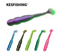 KESFISHING leurres de pêche roche Shiner 50 95 115mm Pesca appât souple T queue Shad ISCA artificiel pour brochet perche zandre CA147
