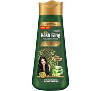 Kesh King Shampooing Ayurvédique anti-Chute Aloe & 21 Herbes 200 ml - Sans Paraben, Pour Tous Les Types de Cheveux, Pack Familial Avec Kajal
