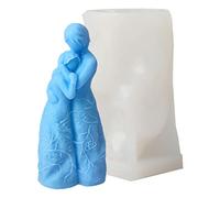 keshui Moule en Silicone mère Fille | Moules en Silicone pour Figurine Maman et Fille pour Cire | Bougie Savon Moule résine époxy Moule Silicone Moule pour Chocolat, Bonbons Smashing