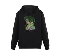 KESIHANXIANGUO Sanguisugabogg American Heavy Metal Band Logo Unisex Hooded Printed Pullover Hoodies Mens Black Sweatshirts M