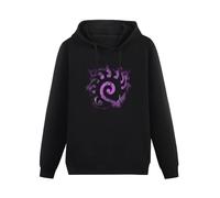 KESIHANXIANGUO Starcraft II Unisex Hooded Printed Pullover Hoodies Mens Black Sweatshirts XL