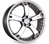 Keskin KT10 9,50 x 19 Déport de Voile 20 5,00 x 120,00 Centrage 76,90 KT109519512020MBFS