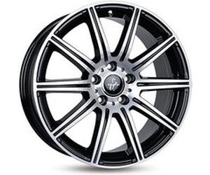 KESKIN WHEELS KT16 DYNAMIC black front polished 8.0Jx18 5x112 ET30