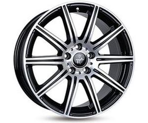 KESKIN WHEELS KT16 DYNAMIC black front polished 8.0Jx18 5x112 ET45