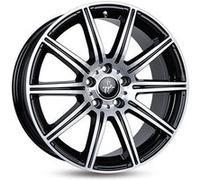 KESKIN WHEELS KT16 DYNAMIC black front polished 8.5Jx19 5x112 ET30