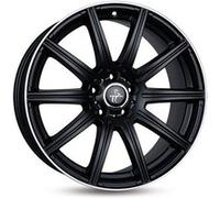 KESKIN WHEELS KT16 DYNAMIC matt black lip polish 8.0Jx18 5x112 ET30
