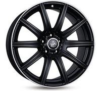 KESKIN WHEELS KT16 DYNAMIC matt black lip polish 8.5Jx19 5x112 ET45