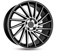 KESKIN WHEELS KT17 HURRICANE black lip polish 8.0Jx18 5x112 ET45