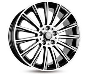 KESKIN WHEELS KT18 TURBO black front polished 8.0Jx18 5x112 ET45