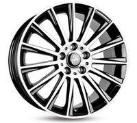 KESKIN WHEELS KT18 TURBO black front polished 8.5Jx19 5x112 ET45