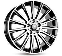 KESKIN WHEELS KT18 TURBO black front polished 8.5Jx20 5x112 ET30