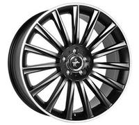 KESKIN WHEELS KT18 TURBO matt black lip polish 7.0Jx17 5x120 ET35