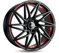 KESKIN WHEELS KT20 FUTURE matt black red inside 8.5Jx19 5x112 ET30